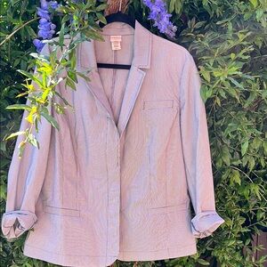 Covington Gray Blazer Classic Suit Jacket